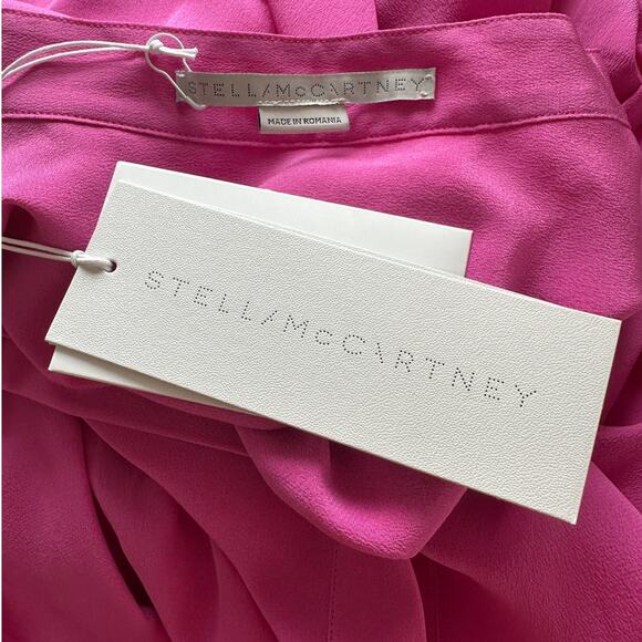 NWT Stella McCartney The Iconic Shirt Honeysuckle Pink 48 / XL - Picture 10 of 16